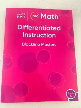 Kindergarten Math work book